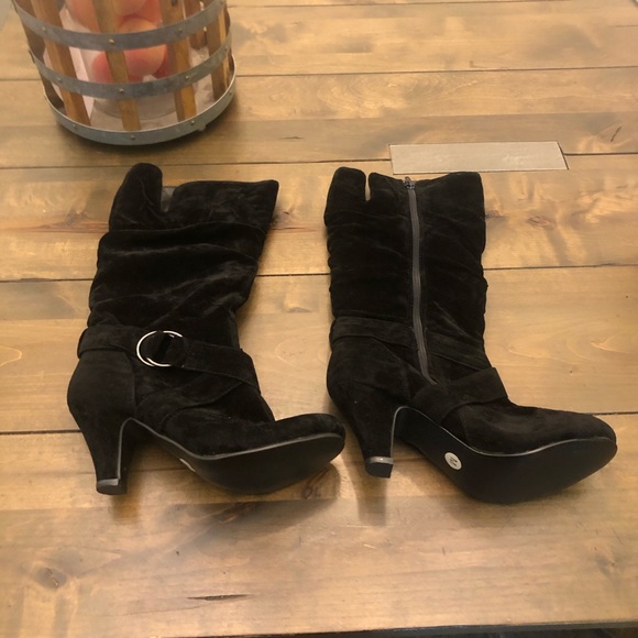 Black Heeled Boots - Picture 11 of 13
